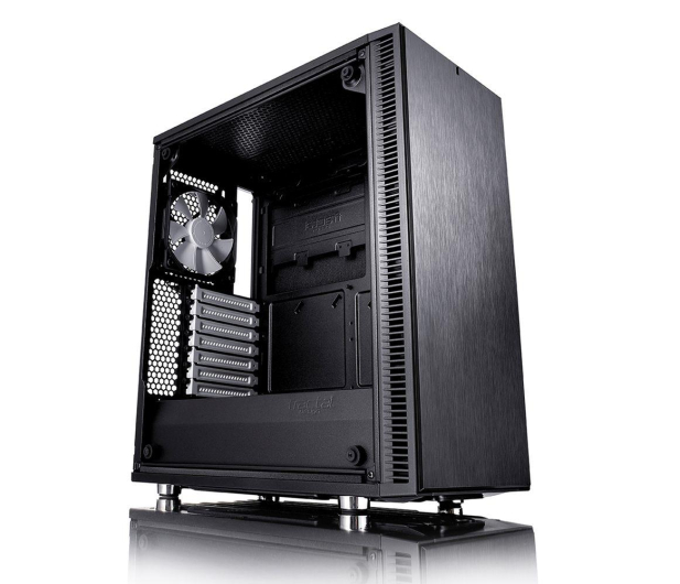 FRACTAL DESIGN Define C TG Black 3.5'HDD 2.5'SDD uATX/ATX/ITX FD-CA-DEF-C-BK-TG - 378349 - zdjęcie 2